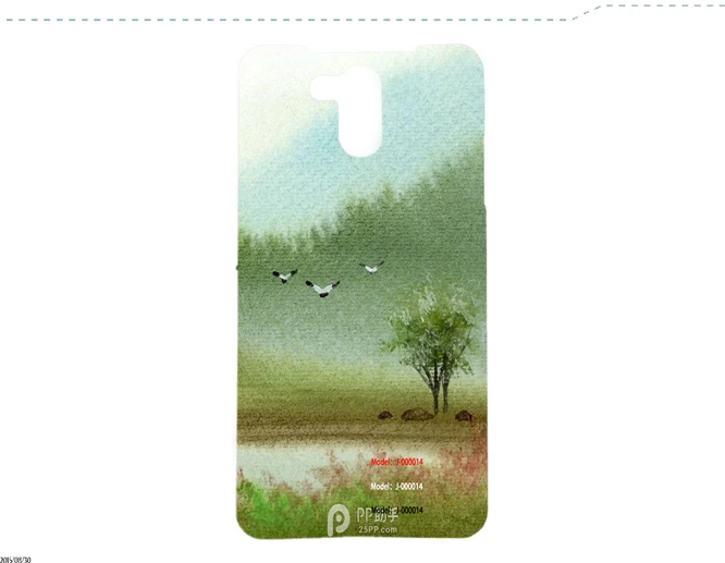 9 patterns colorful case for Elephone P3000 skin back cover with drawings painted Free shipping |