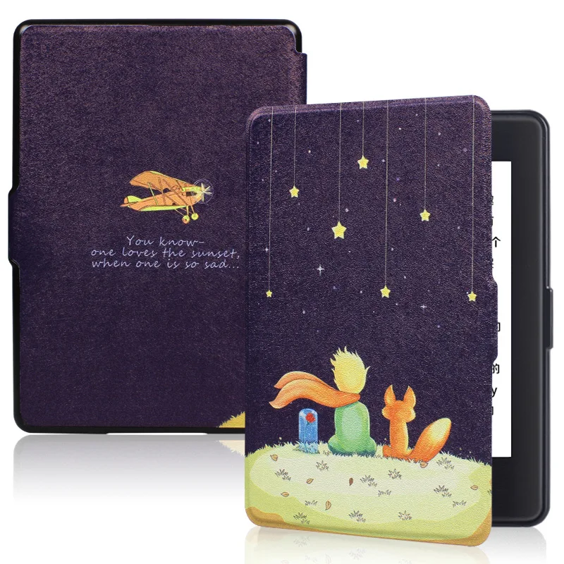 

For Amazon 2016 New Kindle 8th Generation Ultra slim thin magnetic Case Shell Leather Cover For Kindle 8 Case With Sleep&Wake Up
