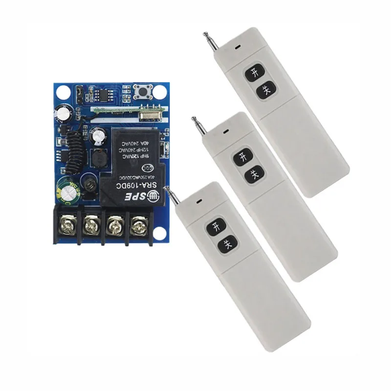 DC 12V 24V 36V 48V Smart 1CH 30A беспроводной пульт дистанционного управления выключатель