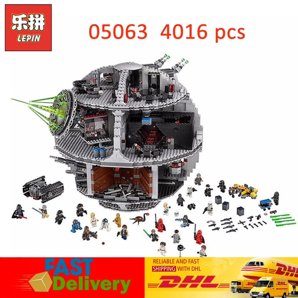 

Lepin 05063 Star Wars The UCS Death Star Model Compatible LegoINGlys 75159 Blocks Bricks Toys for Children Christmas Gifts