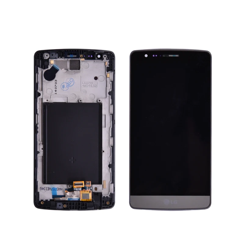Оригинальный ЖК экран и сенсорный дигитайзер в сборе с рамкой для LG optimus G3 mini D722 D724