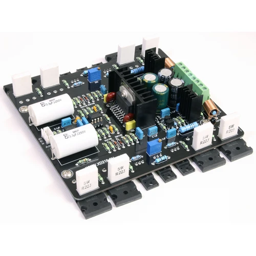 

LM4562+2SA1943+2SC5200 with 2*200W combined dual channel power amplifier board