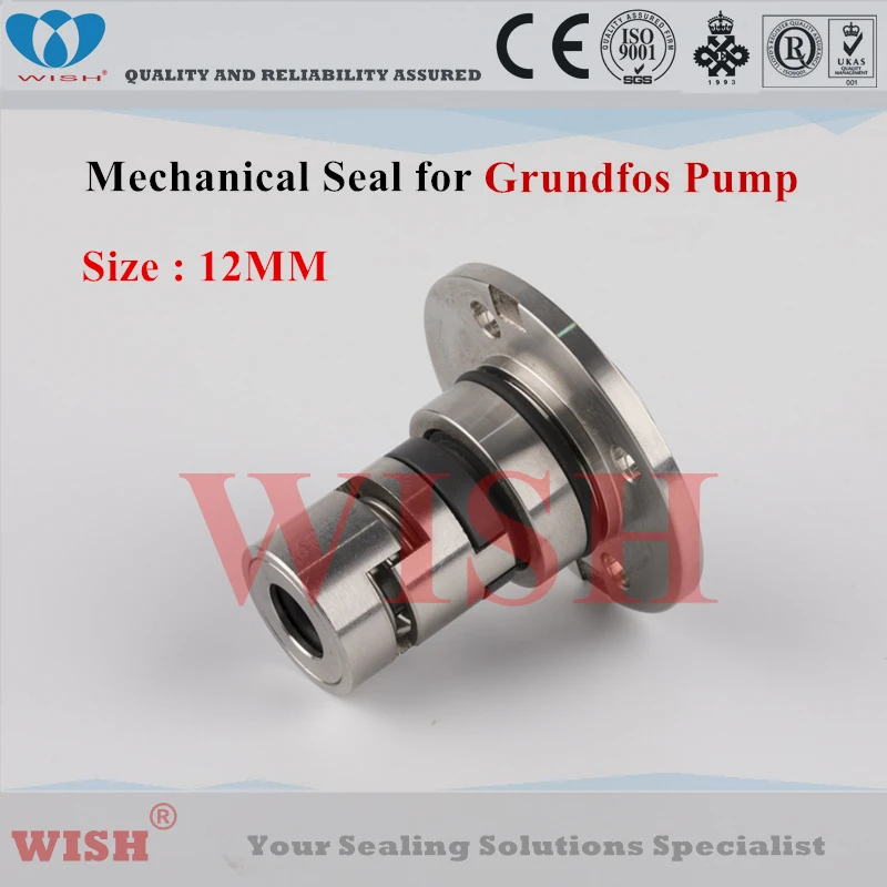 

12MM Grundfos type HO mechanical seal BIG PLATE