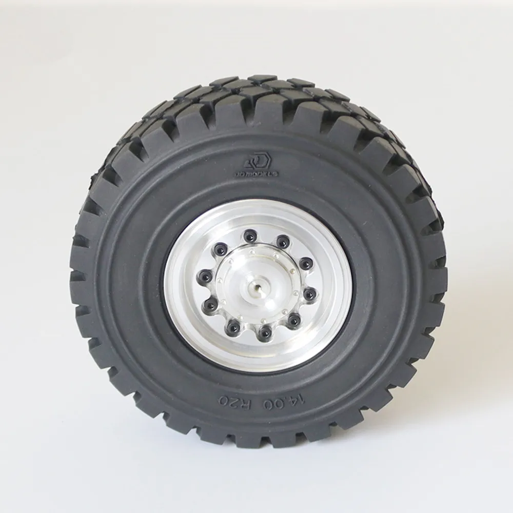 R/C металлический Задний зажим ступицы колеса шины для 1/14 масштабные радиоуправляемые модели Дакар ралли модель внедорожника