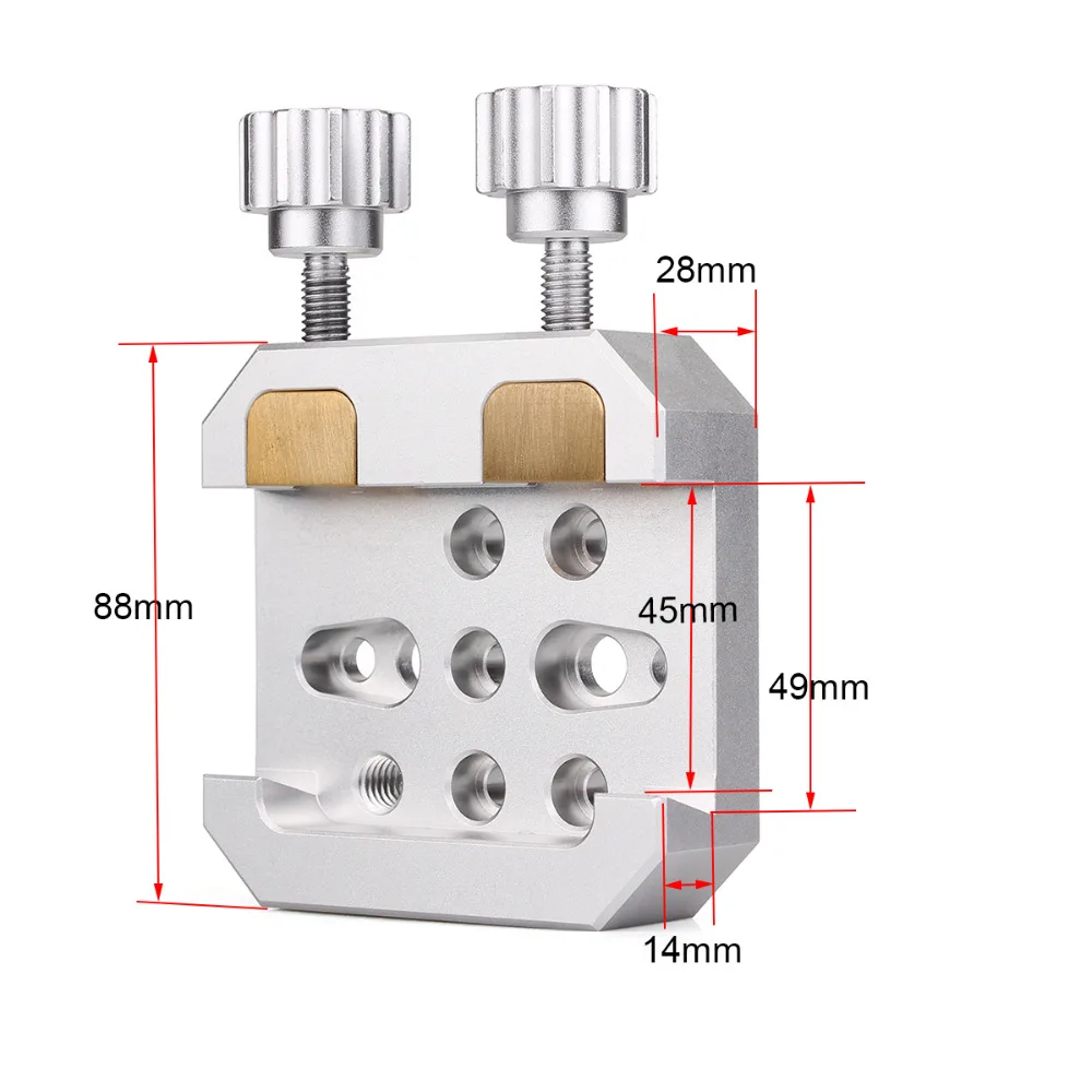 Online SVBONY Clamp Reinforced dovetail slot with 2 brass screw lock for photography monocular binocular telescope astronomical W2581D