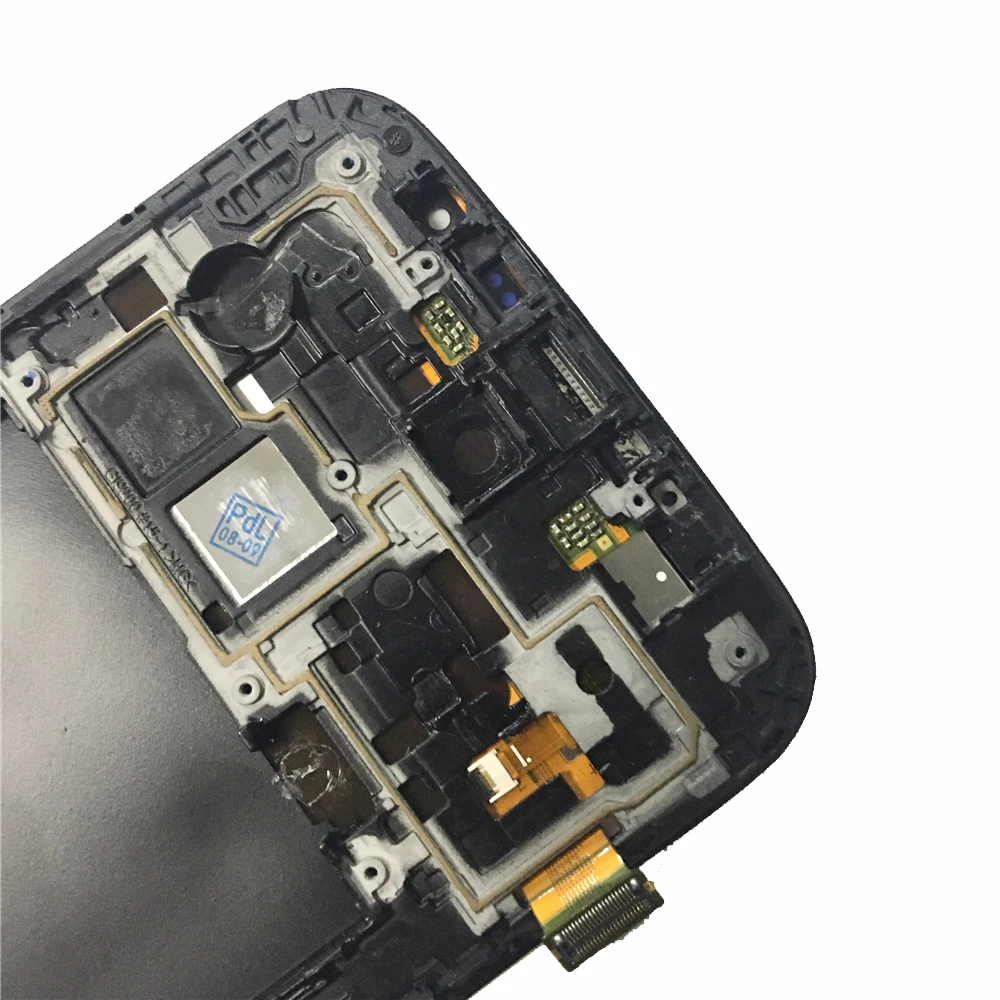 Новый Сменный ЖК дисплей с рамкой для Samsung Galaxy Mega 6 3 i9200 i9205 сенсорный дигитайзер в