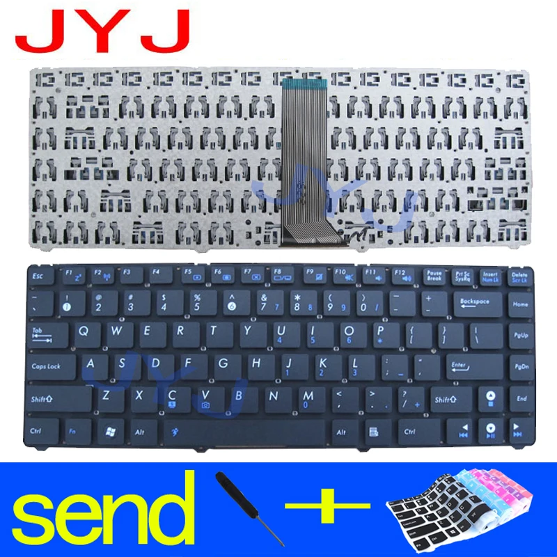 

New laptop Keyboard for ASUS EEEPC EPC 1215P 1225B 1215 1215P 1215T 1215N 1215B 1225C Send a transparent protective film