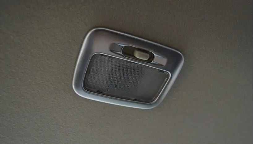 

For Mitsubishi outlander 2015 2016 matte Car interior reading light lamp cover trim 3pcs