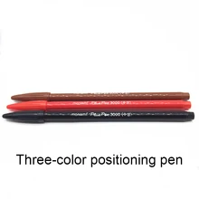 Вышивка водонепроницаемый позиционирование карандаш линия улыбки thrush вышитые брови позиционирования ручка губы Стандартный Карандаш инструменты для татуировок