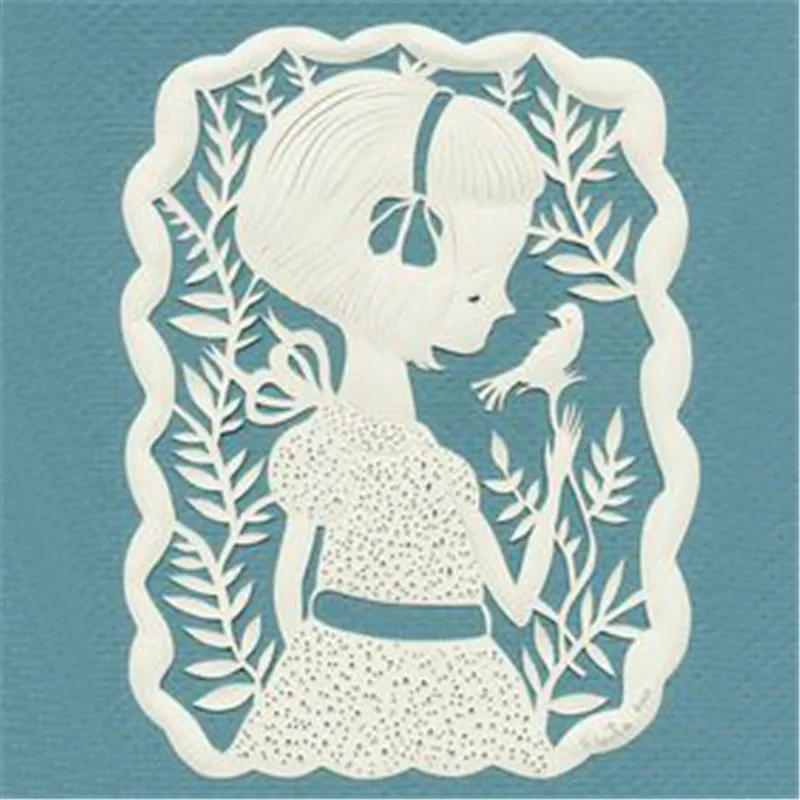 

Girl Leaves Metal Cutting Dies for Card Making Scrapbooking Craft Die Cut Card Making Embossing Stencil New 2019