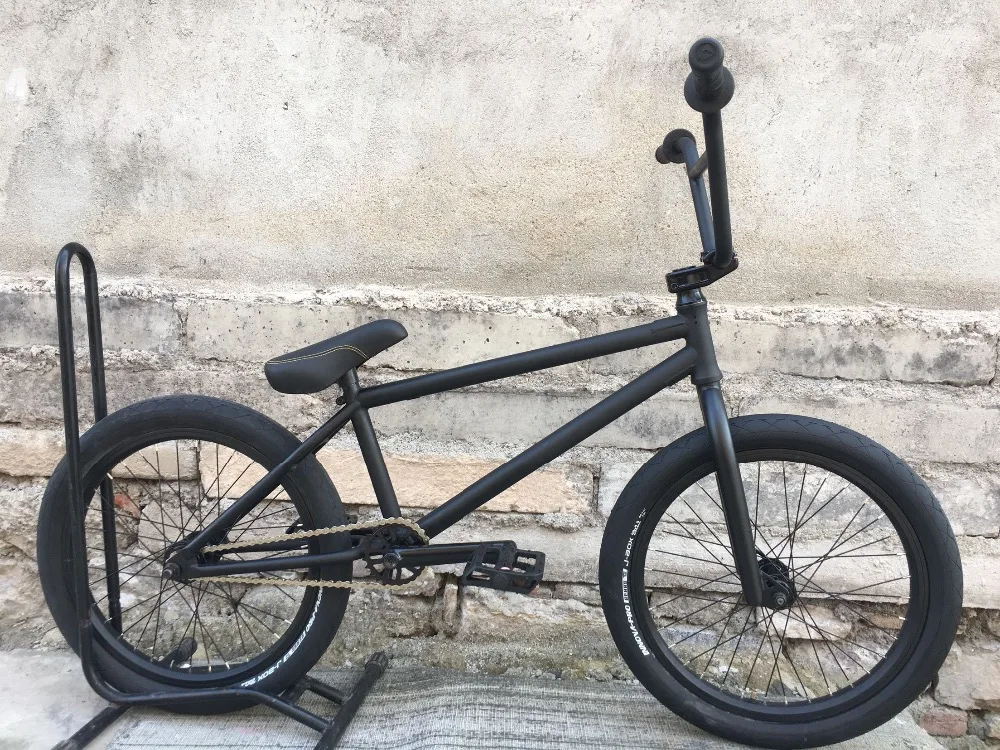 black bmx bike