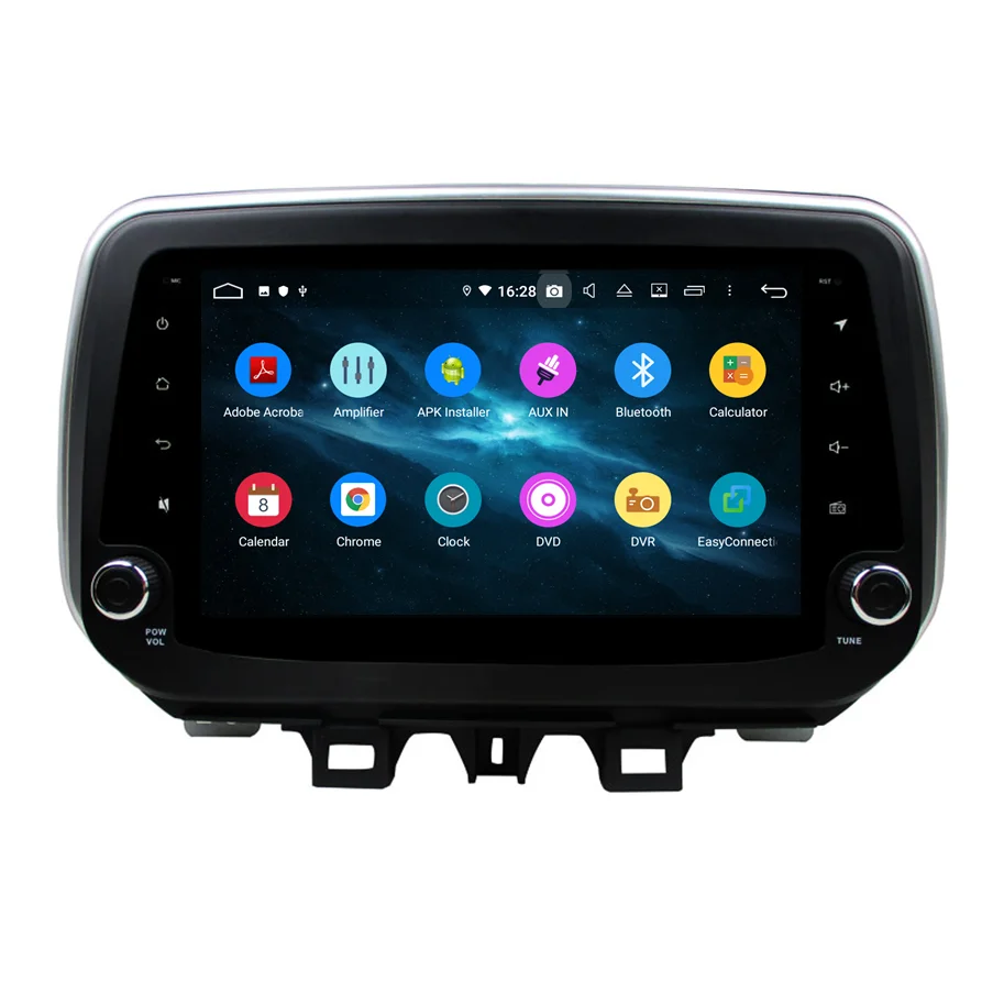 Clearance DSP 8-Core PX5 4GB+64GB Android 9.0 HD 9" Car DVD GPS for Hyundai IX35 Tucson 2018 Stereo Radio Bluetoot 4.2h WIFI Mirror-link 2