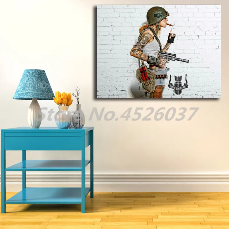 Fallout 4 HD Wallpaper Wall Art Canvas Poster And Print Painting Decorative Picture For Office Living Room Home Decor | Дом и сад