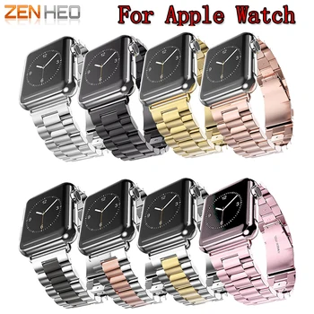 

Fashion Stainless Steel Watch band Strap for apple watch 42 mm 38 mm link bracelet Replacement Watchband for iwatch serise 1 2 3