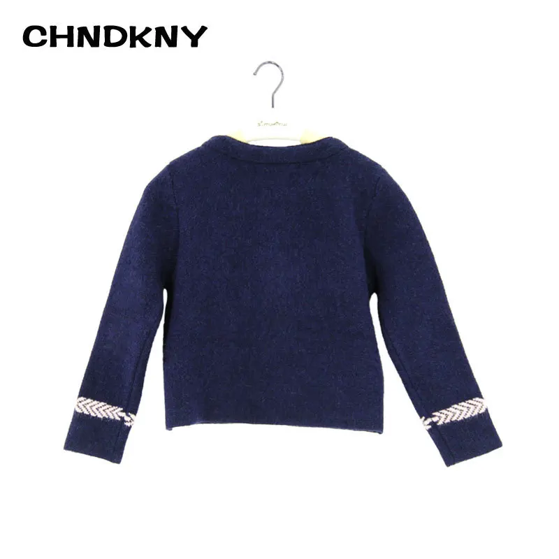 ChildDkivy/Детские кардиганы на одной пуговице для девочек зимний свитер из 2018 хлопка
