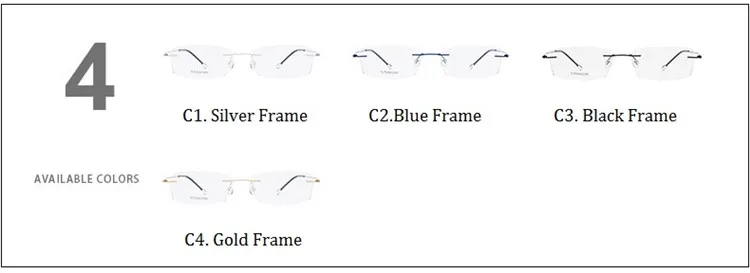 Электрическая Ультралегкая оправа без оправы из титанового сплава для мужчин, очки для близоруких по рецепту, женские очки Lentes Mujer