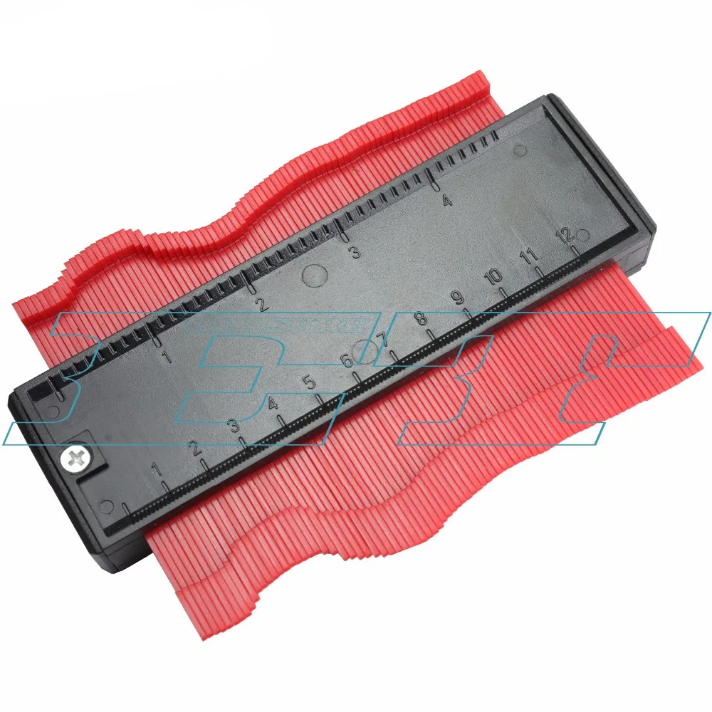 5" self lock Contour Gauge 10" Copy Gauge Ruler Metric Inch Marking Gauge Shape Duplicator Tiling Laminate Tiles Measuring Tool