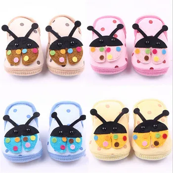 

New Winter Warm Baby Shoes Soft Sole Cartoon Toddler Antislip First walkers Boys Girls Crib Shoes