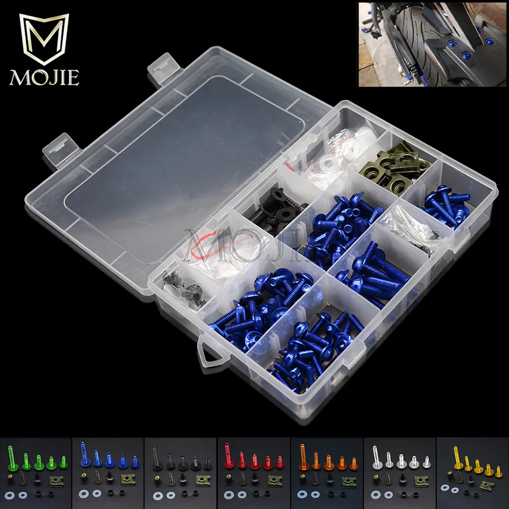 

Motorbike Fairing Screws Spire Speed Fastener Clips Screw Spring Bolts Nuts For Honda CB CBR 250 400 600 750 900 929 954 1000 RR
