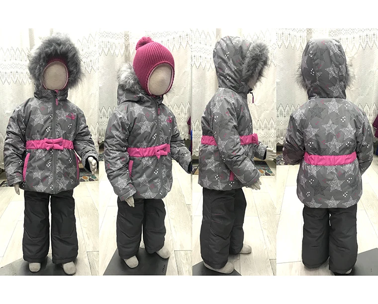

Winter Warm Set for Girls skiing suit 8400