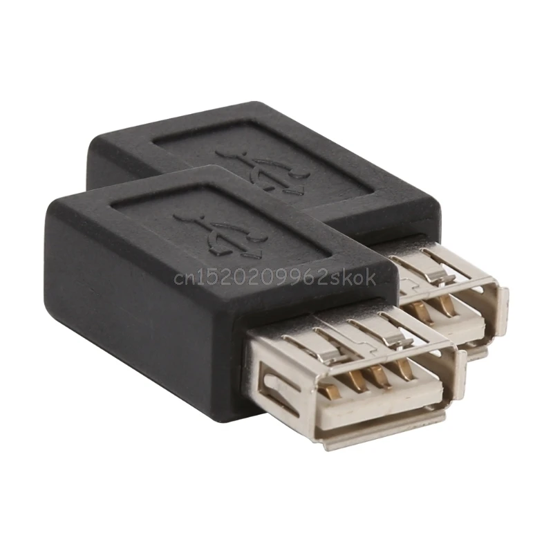 

2Pcs/Set USB 2.0 Type A Female To Micro USB Type B 5Pin Female Converter Adapter #H029#
