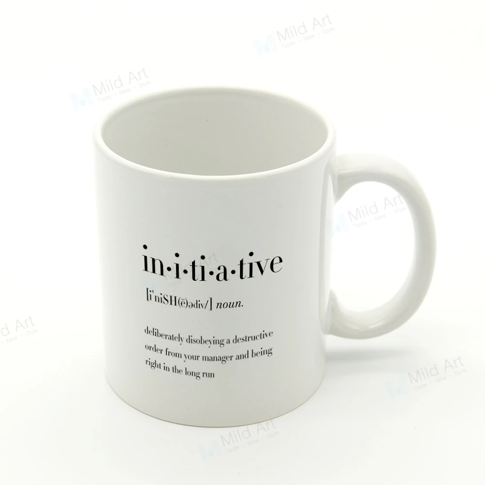 Nordic Black White Smile Humor Funny Quotes Print Minimalist Kitchen Ceramic Water Cup Creative Man Gift Coffee Tea Milk Mug Set Mugs Aliexpress