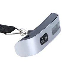 Крюк ремень весы 50 кг/110lb ЖК-цифровые электронные весы для путешествий чемодан багаж подвесные весы Взвешивание ручные