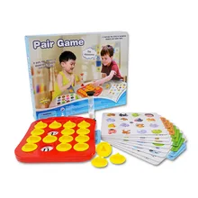 Children Memory Matching Game Pairs Game Educational Toys Baby Brain Training Montessori Interactive Desk Toys Christmas Gifts