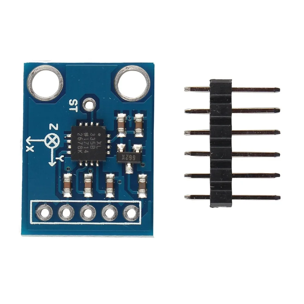 

ShenzhenMaker GY-61 ADXL335 Module 3-axis Accelerometer Angular Transducer New