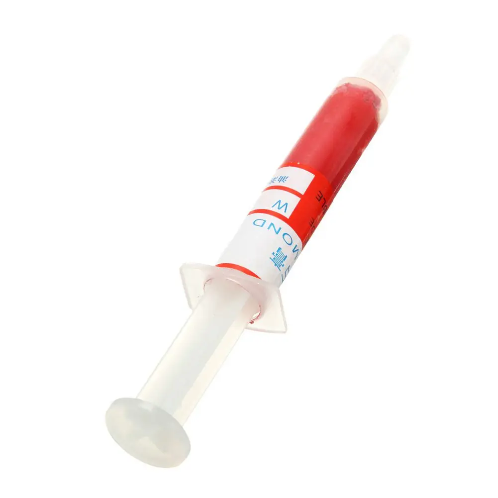 12Pcs Diamond Polishing Lapping Paste Compound Syringes 0.5-40 Micrometer 5