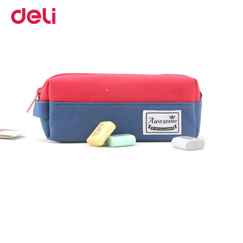 1 шт. разноцветный чехол для карандашей и 2017|pencil bag|deli pencil casecolor bag |