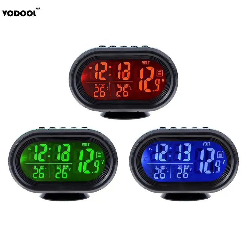 

VODOOL 4Pin G1/4" External Temperature Sensor Monitor For PC Water Cooling DIY LCD Display Voltage Thermometer Cooling System