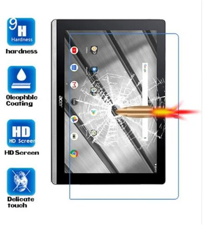 Закаленное Стекло Экран Защитная пленка для acer Iconia One B3 A50 10 1 &quotпланшетный ПК +