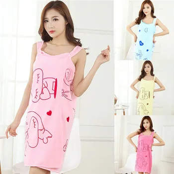 

Women plain Silk Satin Robe Bathing Robe