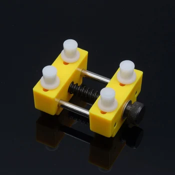 Model Tools Vice Desk Clamp Mini Table Vise Resin Model Gundam Parts Fixed Holder Model Hobby Painting Tools Accessory Model Building Kits TOOLS color: Yellow 