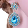 FARLENA Jewelry Elegant Water Drop Earrings Fashion Crystal Rhinestones Earrings for women wedding 1