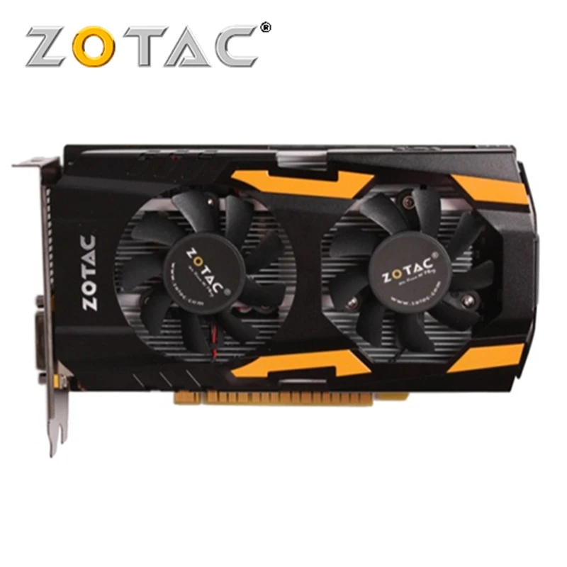 Видеокарта ZOTAC GeForce GTX 650 Ti 1GD5 1 ГБ 128 бит GTX650 GDDR5 видеокарты для nVIDIA Оригинальная карта GTX650Ti Hdmi Dvi