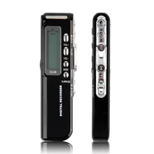 1 комплект 8 Гб USB VOR Перезаряжаемые цифровой Аудио Диктофон Регистраторы ручка 650Hr диктофон MP3 плеер черный