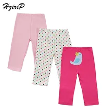 3 шт./партия, новые милые Хлопковые Штаны для маленьких мальчиков хлопковые леггинсы для маленьких девочек с рисунком штаны с эластичной резинкой на талии, брюки одежда для малышей
