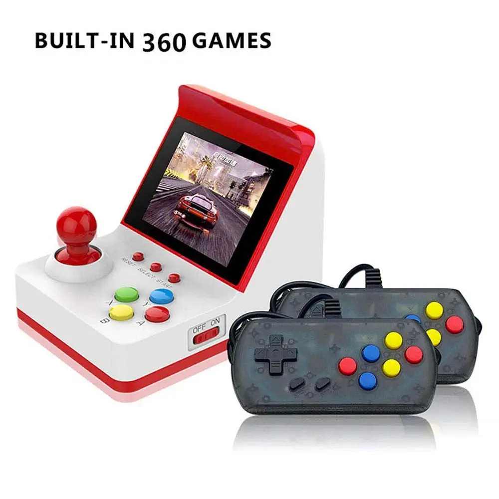 

3inch 8Bit Portable Retro Mini Arcade Station Handheld Game Console Built-in 360 Video Games Classic Family TV FC Game Console