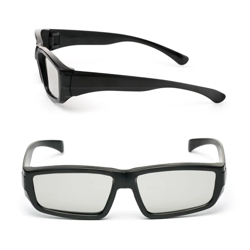 VSKEY 3pcs Polarized 3D Glasses For Passive 3D Televisions RealD 3D Movie Theaters System Cinema Glasses For Adults