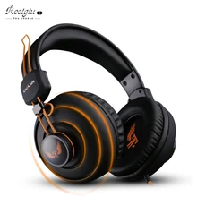 Wholesale Gaming Headset Earphones & Headphones With Microphone Big Earmuffs Gamer Studio Bass Noise Isolating Brand Ovann 3.5mm