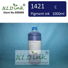 [Чернила КЛД] 1 шт. x 1000 мл Совместимость BCI-1421 BCI1421 BCI1441 голубой пигментные чернила для W8200 W8400 широкоформатный принтер