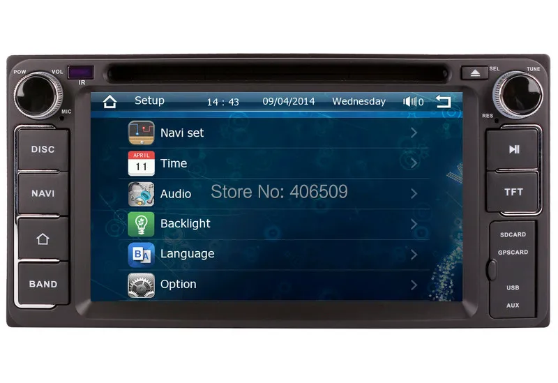 Best 2-Din Head Unit Car DVD Player for Toyota Land Cruiser Hilux Tundra Highlander with GPS Navigation Radio BT USB AUX MP3 Audio 2 Best 2-Din Head Unit Car DVD Player for Toyota Land Cruiser Hilux Tundra Highlander with GPS Navigation Radio BT USB AUX MP3 Audio 2
