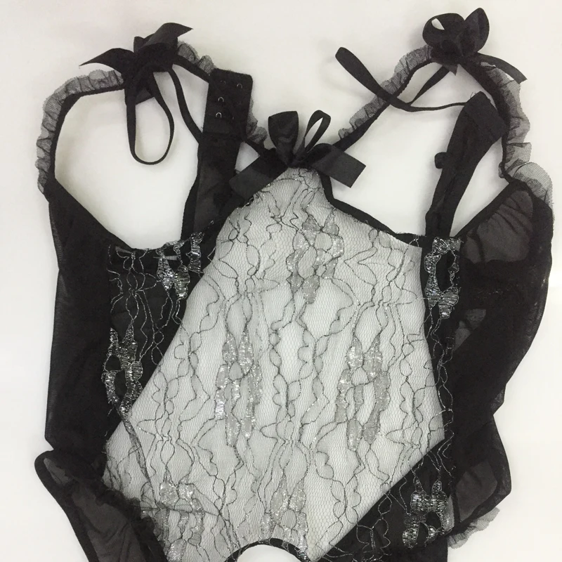 Sexy Lingerie Women Underwear Dress Open Bra Open Crotch Costume