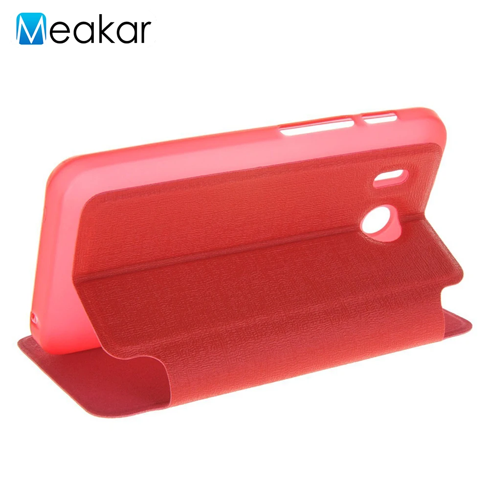 Чехол для Huawei Ascend Y320 задняя крышка из искусственной кожи с окошком Y320|case for huawei