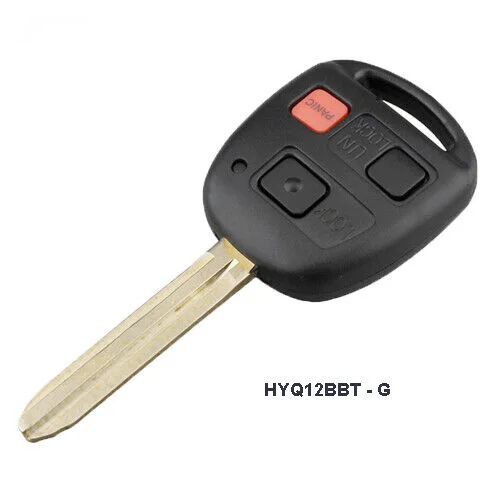KEYECU Замена дистанционного ключа для Toyota Land Cruiser, FJ Cruiser 08-09 HYQ12BBT-4D67