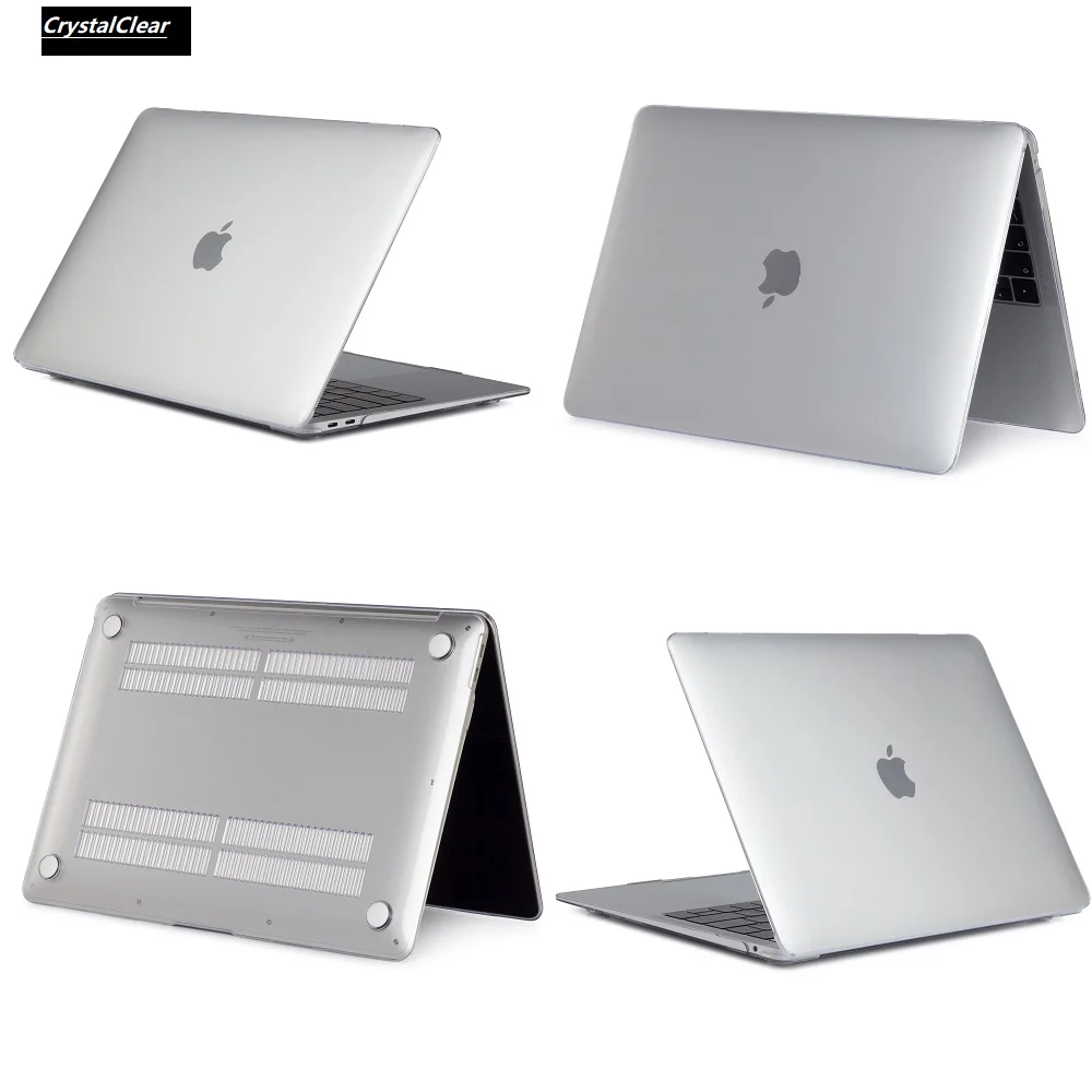 2020 Новый кристально Жесткий Чехол для ноутбука нового Apple Macbook Air Pro Retina 11 12 13 15