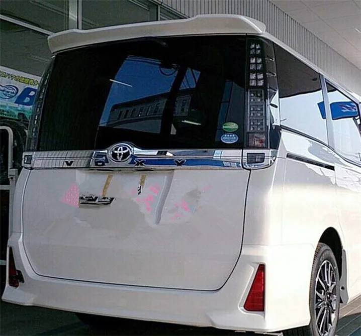 Для Toyota NOAH VOXY спойлер 2013 ABS Материал заднее крыло грунтовка цвет багажник задний спойлер Спорт