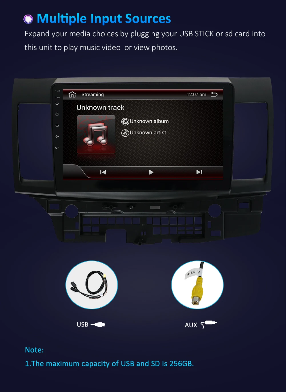 Flash Deal 2G/4G RAM Android 9.0 for Mitsubishi Lancer stereo multimedia head unit GPS Radio car radio gps player stereo gps 36